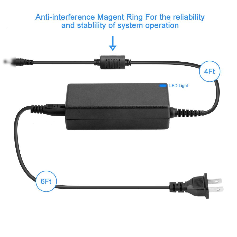 EPtech AC/DC Adapter for Qili Power QL-08011-B1204170F Class2 Power Supply Fit Epic Elliptical