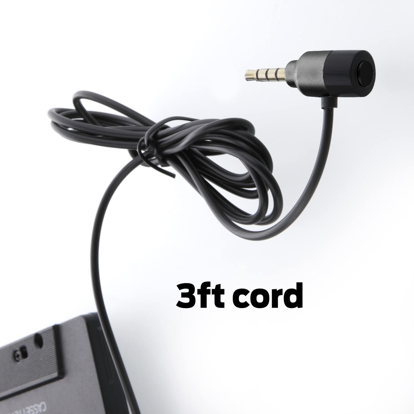 Monster Cassette to Aux Audio Adapter for Car, Compatible with Devices Featuring 3.5mm Aux Port, Music Playback, Hands-Free Calls, Xtreme Easy DIY