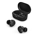 Philips TAT1219 True Wireless Bluetooth Earbuds - 18 Hours Play Time, Dynamic Bass, Clear Calls, IPX4 Water Resistant, Black