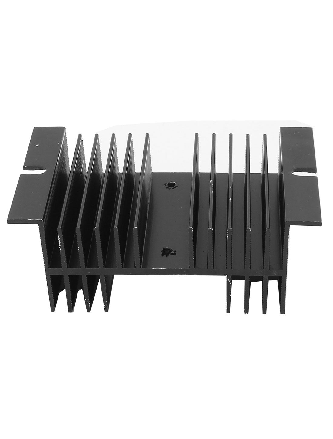 Uxcell a15052000ux0119 Aluminium Heatsink Cooling Fin for Solid State Relay SSR, 3 Piece, 10 mm x 5 mm x 7 mm, Black