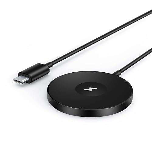 3 in 1 Magnetic Wireless Charging Station, 15W Fast Charger Compatible with iPhone 17/16/15/14/13/12 Series, Apple Watch 9-2/SE, AirPods Pro 3/2/1