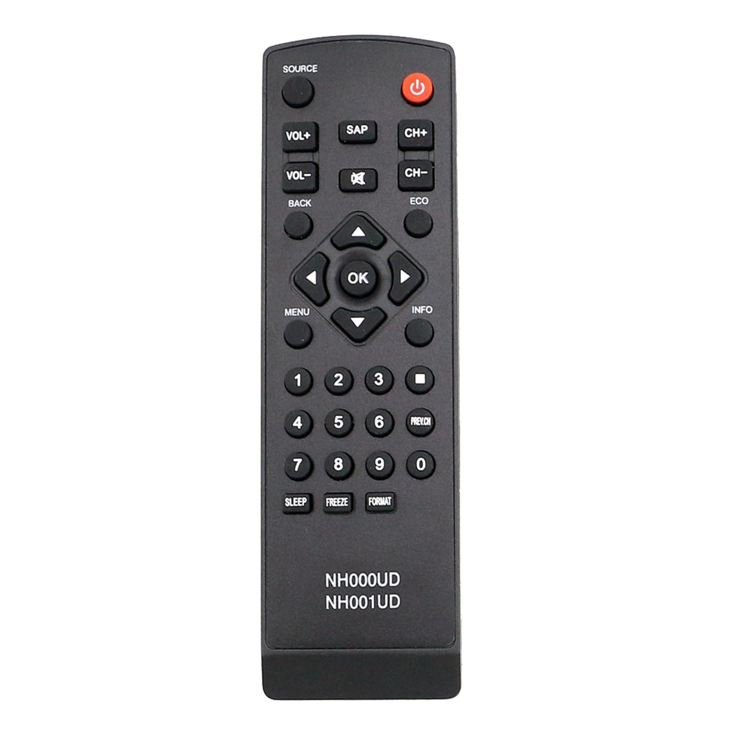 New NH000UD NH001UD Remote Control Replacement fit for Sylvania Emerson TV LC260EM2 LC320EM2 RLC320EM1 LC220EM1 RLC220EM1 LC401EM3F LC320EM3F