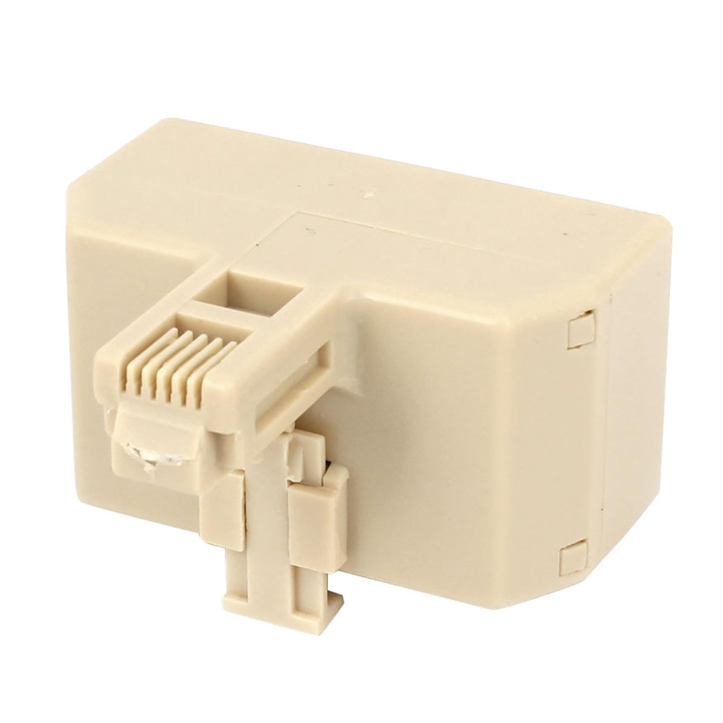 uxcell RJ11 6P4C Male to 3 Ports Female Telephone Line Splitter, 3 Way Phone Jack Splitter Socket Adapter Extension Coupler Connector for Landline