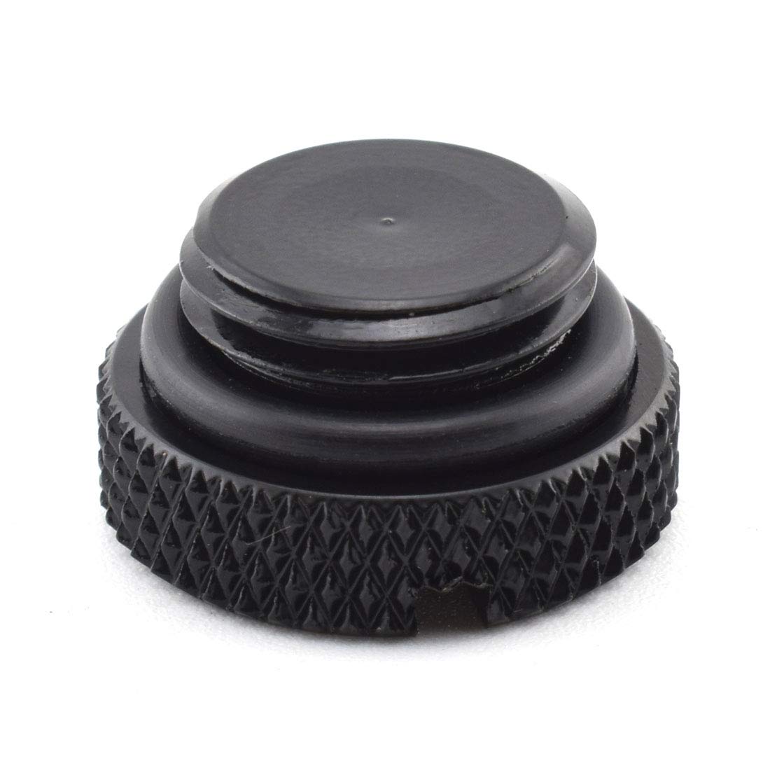 SDTC Tech 6 Pack G1/4" Plug Fitting with O-Ring for PC Water Cooling Systems, Black