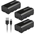 Kastar NP-F570T USB-C Battery 3-Pack Replacement for Sony DCR-TRV5 DCR-TRV510 DCR-TRV520 DCR-TRV525 DCR-TRV58 DCR-TRV620 DCR-TRV7 DCR-TRV720