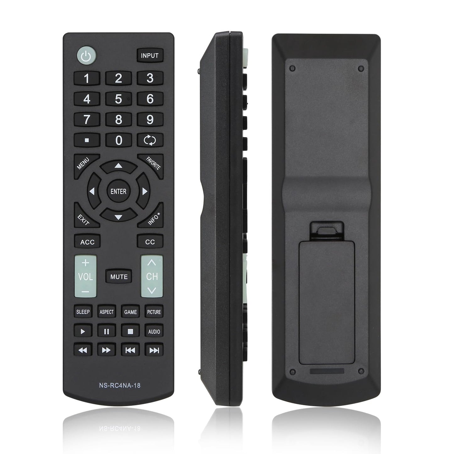 for Insignia TV Remote Control Replacement?Not for Insignia Roku or Fire TV?, Universal TV Remote for Insignia LED LCD Tvs, No Pairing Needed