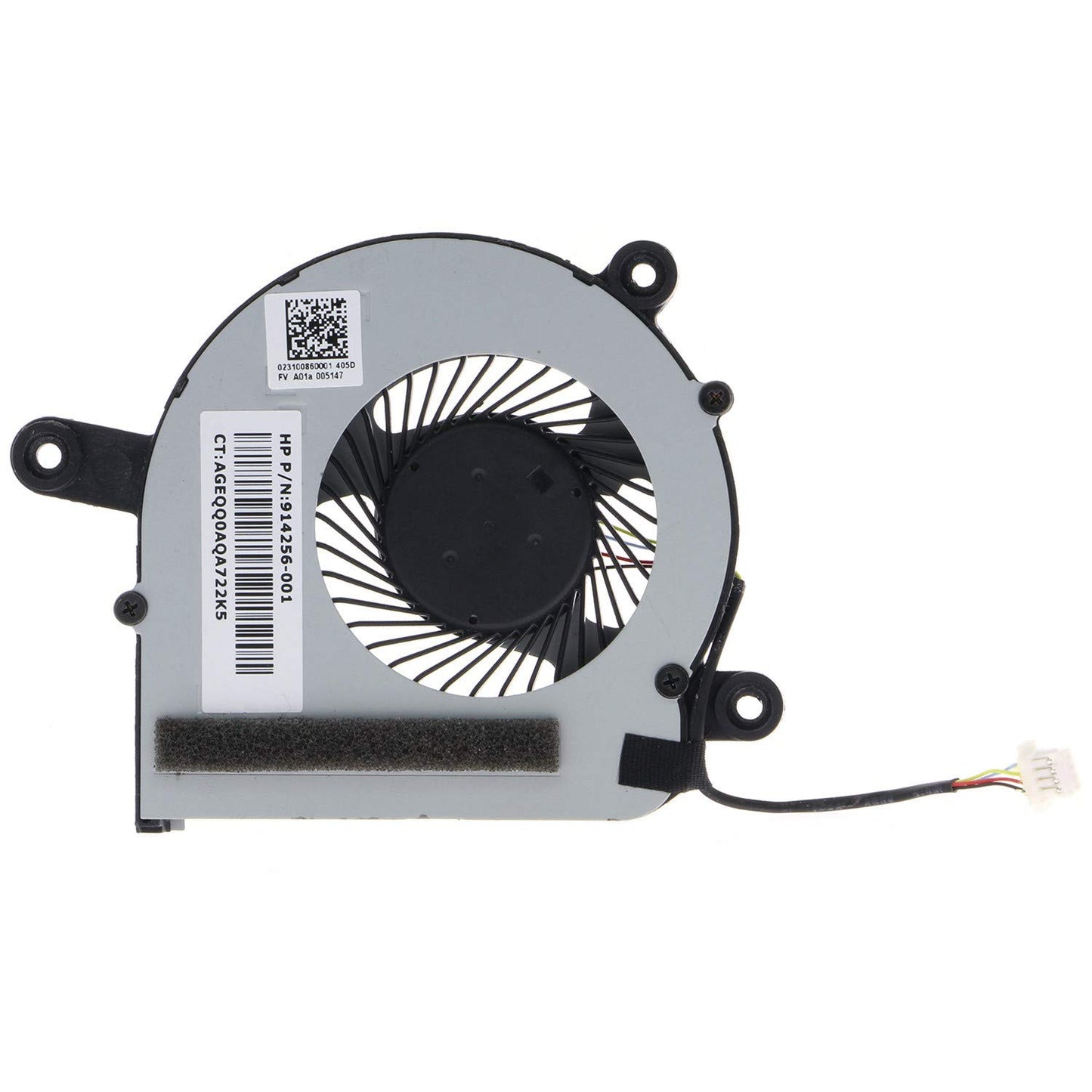 Replacement Hard Drive Cooling Fan for HP Elitedesk 800 G3 65W Models 914256-001