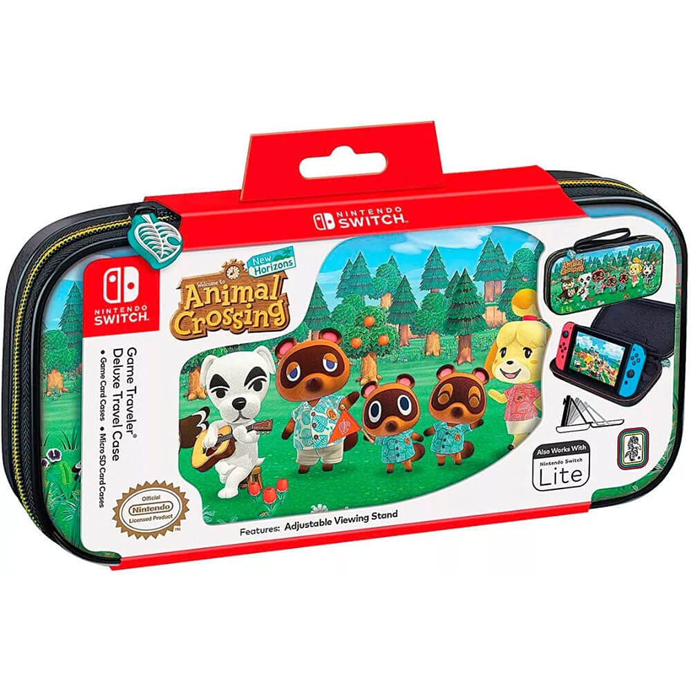 RDS NSW Game Traveler Deluxe Travel Case Animal Crossing New Horizon