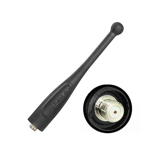 Antenna for APX 6000 Radio Short Antenna APX 6000XE APX 4000 APX 7000 8000XE Stubby Antenna 764-870 MHz Single Band 7-800 with GPS NAR6595A(1 Pack)