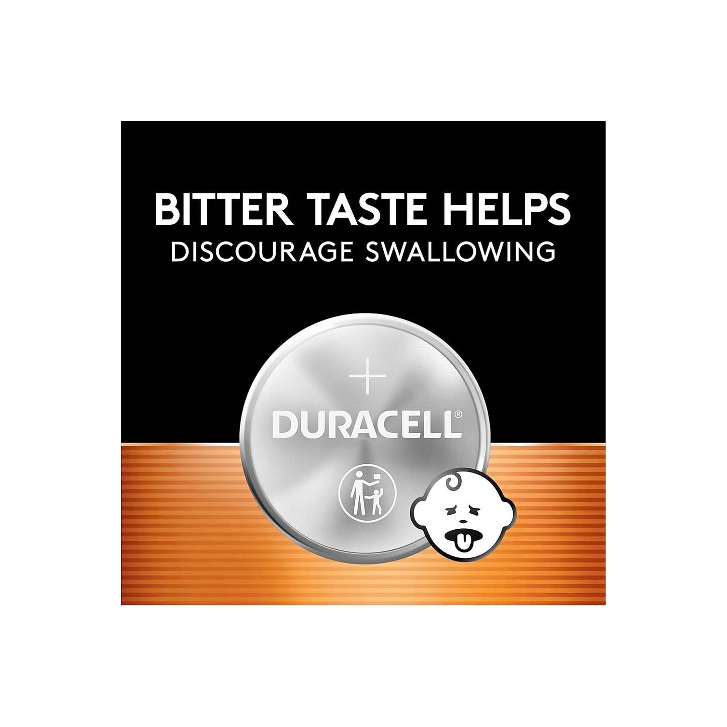 Duracell - 2025 3V Lithium Coin Battery with Bitter Coating - Long Lasting Performance - 1 count