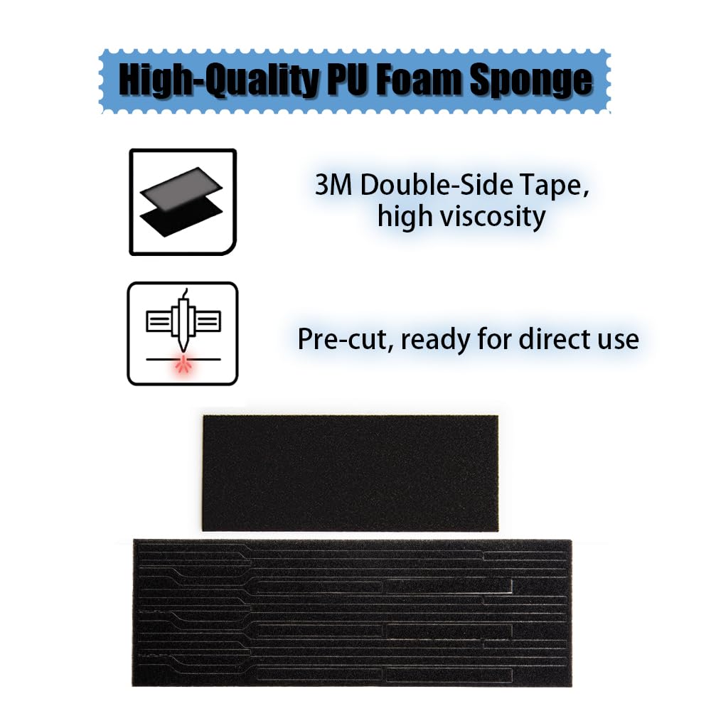 Pre-Cut Self Adhesive Light Seal Foam Sponge Kits Repair for Canon AE-1 Camera Accessories (for Canon AE-1)
