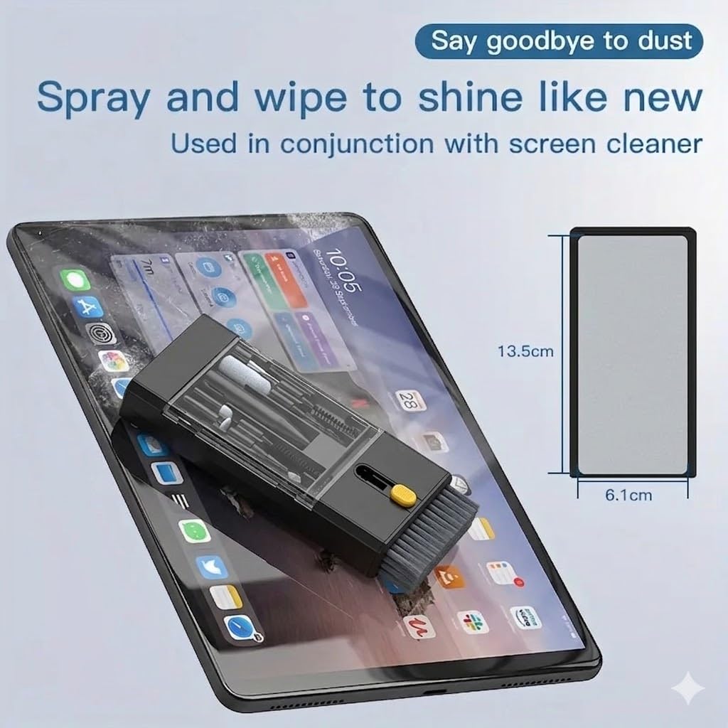 Lanrxs 22 in 1 Precision Cleaning Kit - Professional Electronic Device Cleaning Tools for Phone, airPods Headset, Keyboards, Cameras, Laptop & More