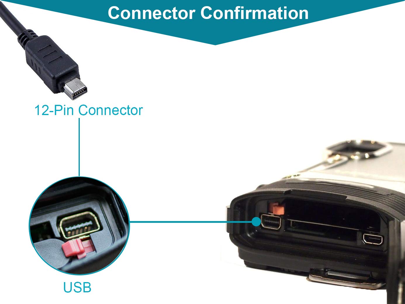 MaxLLTo™ USB Battery Charger + Data SYNC Cable Cord for Olympus Camera Stylus TG-2 iHS TG-3