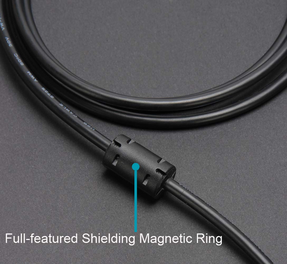 MaxLLTo® 5 FT Extra Long USB UC-E6 Battery Charger Data Replacement Cable Lead for Most Nikon Coolpix S Series Camera