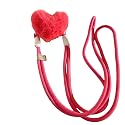 Joyniture Heart-Shape Adjustable Anti-Theft Phone Lanyard Crossbody Set, Cute Neck & Crossbody Phone Lanyard for Travel Outdoor
