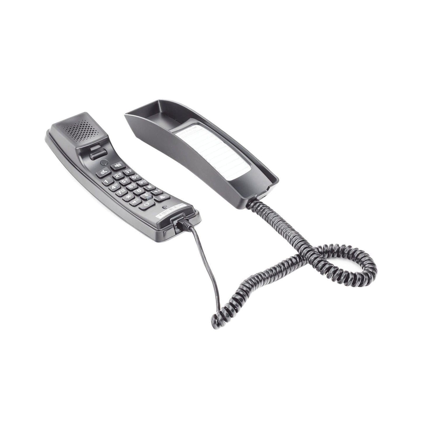Fanvil H2U Compact IP Phone, Black; 10-Speed Dial Keys; 1 Programmable DSS Key; 10/100Mbps Ethernet; PoE Power Supply; 2 SIP Lines; Direct IP Dial