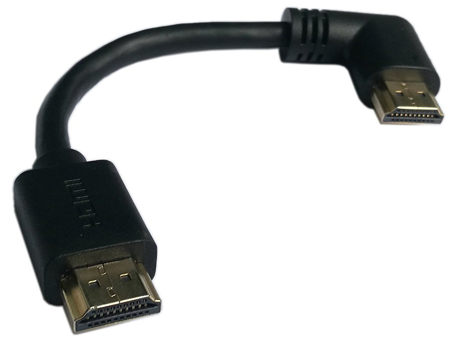 zdyCGTime 5 Inch HDMI Left Angle 90 Degree Vertical Right Cable -Supports 4K@60Hz, High Speed, HDMI 2.0 Ready - UHD, Ethernet & Audio Return - Video
