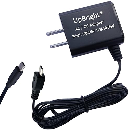 UpBright USB 5V AC/DC Adapter Compatible with iLive ISB224B ISB250B ISB310B ISB380B ISB394 ISB394S ISB408B ISB2006 ISB2006B ISB394B Wireless Portable…