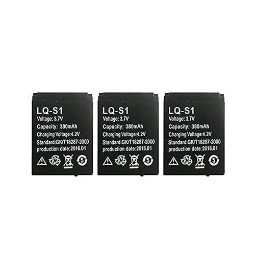 3 Pieces of LQ-S1 Battery for DZ09 Watch LQ-S1/AB-S1/RYX-NX9/ and Other Universal Batteries