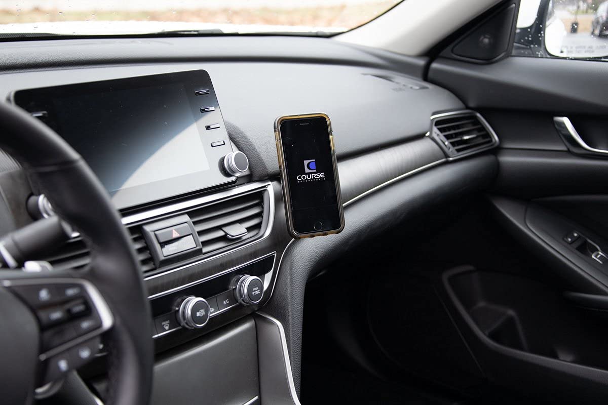 Course Motorsports DirectFit Magnetic Phone Mount and Car Phone Holder for Honda Accord (2018-2022) - Magnetic Head