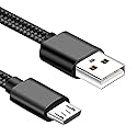 MICRO USB Charger Cable for Logitech MX Master 2S/ MX Anywhere 2S/ MK875/ MX Ergo/ K800/ G915 TKL, Corsair K57/ K63/ K83 Wireless Keyboard Mouse | 6.6