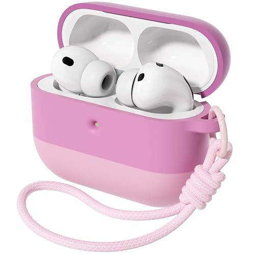 BJF for AirPods Pro 3 Case (2025), 3 Color Gradient Pink