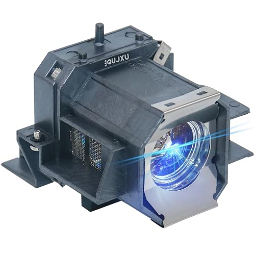 QUJXU V13H010L39 Replacement Projector Lamp for ELPLP39 for EMP-TW1000 EMP-TW2000 EMP-TW700 EMP-TW980 Home Cinema 1080 Projector with Housing