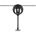 ClearStream Antennas Direct 1MAX Indoor Outdoor TV Antenna, UHF VHF, Multi-Directional, 40+ Mile Range, 4K 8K UHD NEXTGEN TV - w/ 20-inch Mast (Black)