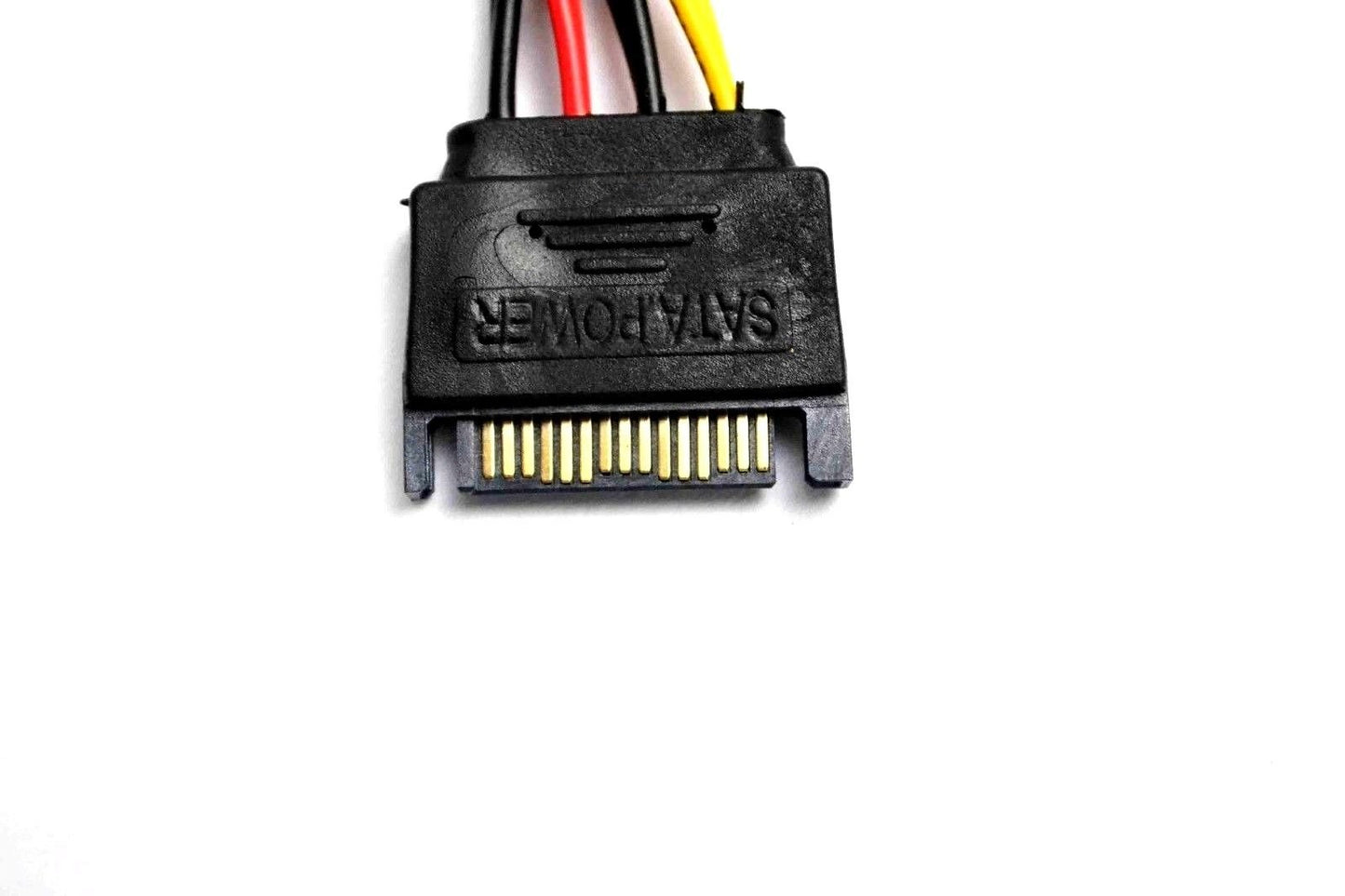 Gametown Replacement 15 Pin SATA Male to 2 SATA Splitter Female Power Extension Cable Cord