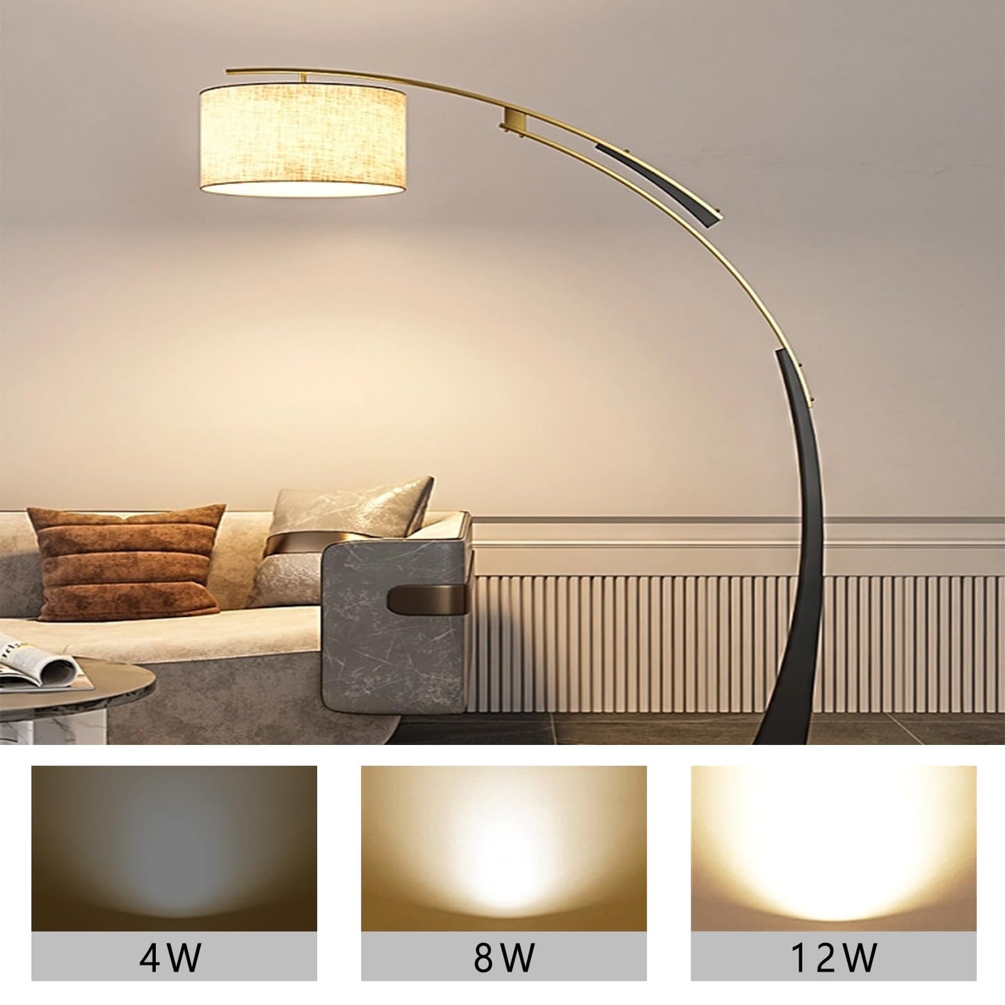 Wiyifada 3 Way LED Light Bulbs 2 Pack, A19 30 70 100W Soft White 3000K