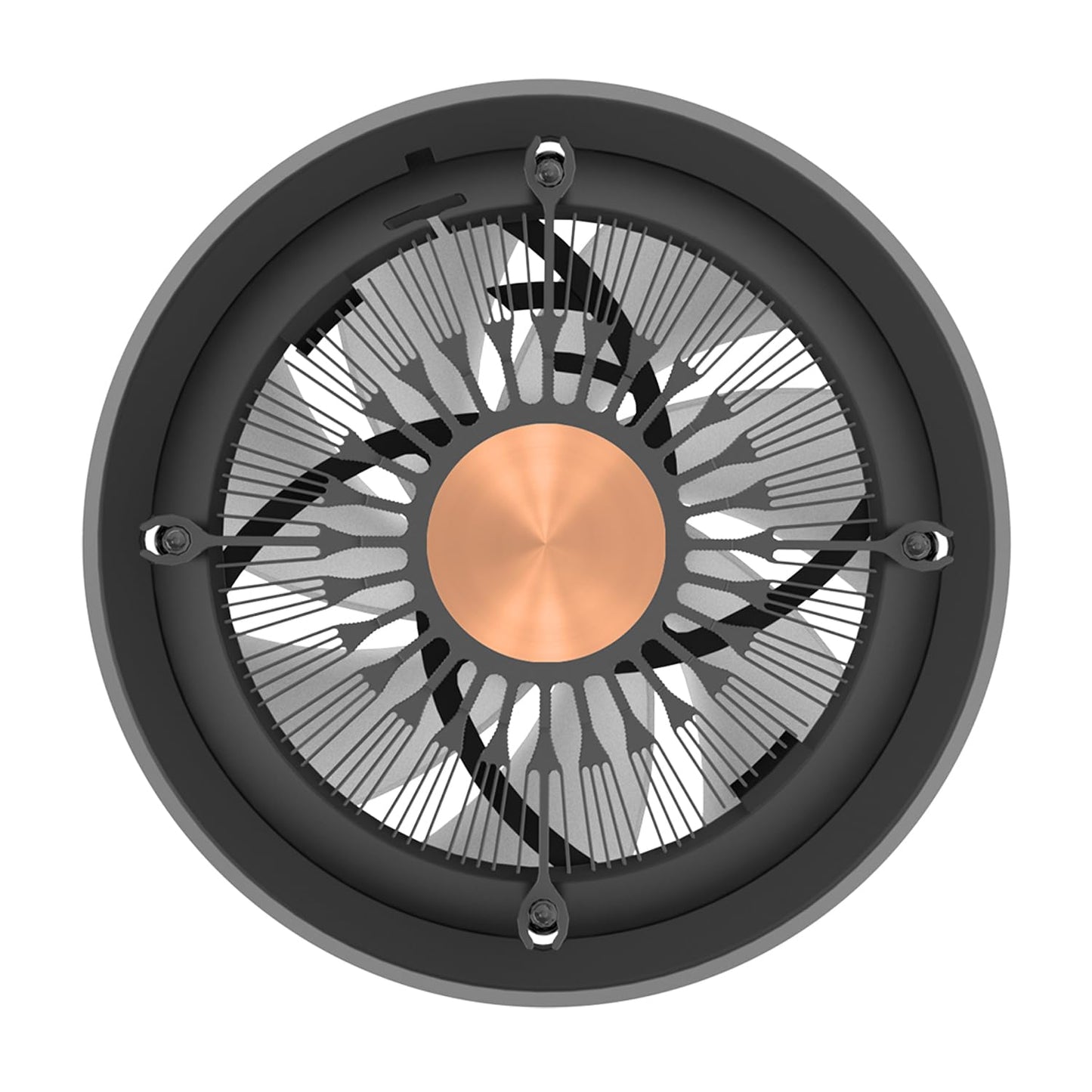 Thermaltake UX150 ARGB CPU Cooler; Copper Base/Aluminum Fins; 130mm PWM Fan; 500~2400 RPM; LGA 1851/1700/1200/1156/1155/1151/1150; Infinity Mirror