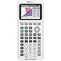 TI-84 Plus CE Color Graphing Calculator, White (Renewed)