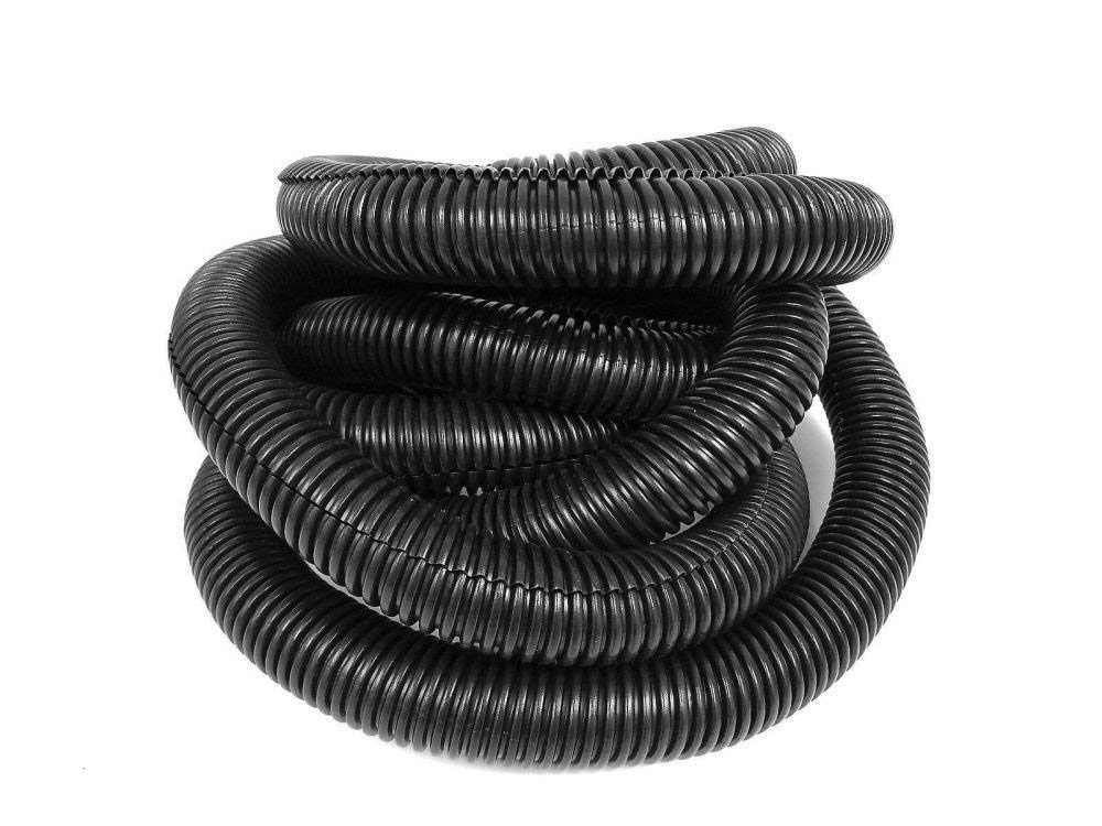1.5" X 10 ft Split Wire Loom Flex-Guard Convoluted Tubing - Protective Split Cable Sleeves for Automotive Home Industrial Electrical Wires - Chemical