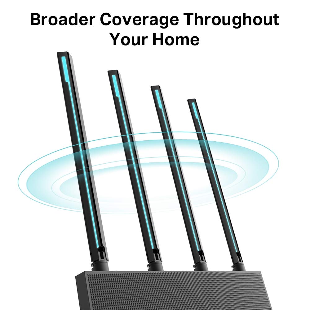 TP-Link Archer C80 AC1900 MU MIMO Wireless WiFi Router Dual Band TPLink Black