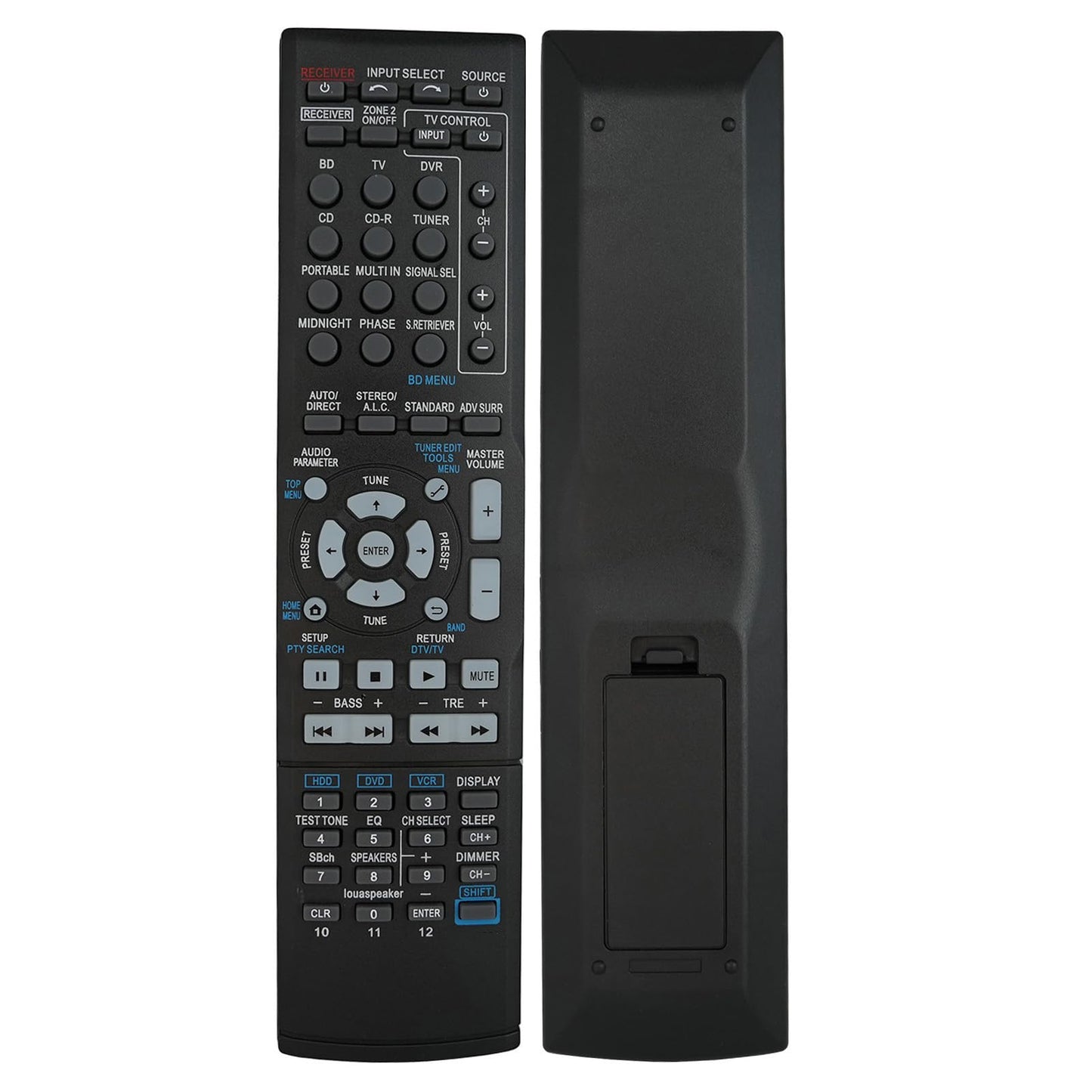 Replacement Remote Control for Pioneer VSX-31 VSX-916 VSX-916-K VSX-921 VSX-921-K VSX-821 VSX-821-K Home Theater Receiver