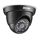 ZOSI 720P HD 1280TVL 1.0MP Hi-Resolution 4 in 1 TVI/CVI/AHD/CVBS CCTV Camera Home Security System Day/Night Vision For HD-TVI, AHD, CVI, and CVBS/960H