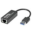 Plugable USB to Ethernet Adapter, USB 3.0 to Gigabit Ethernet, Compatible with Windows 11, 10, 8.1, 7, XP, macOS, Linux, Chrome OS