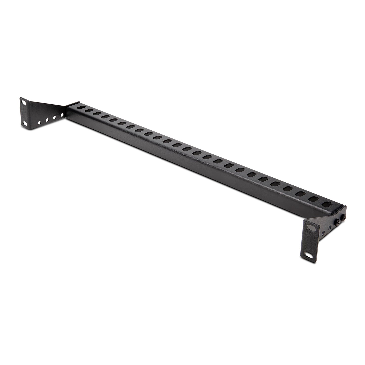 StarTech.com 1U Rack Mountable Cable Lacing Bar w/Adjustable Depth, Cable Support Guide for Organized 19" Racks/Cabinets, Horizontal Cable Guide for