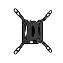 Mount-It! Low Profile Fixed TV Wall Mount for 24 to 50" Inch Screens, Slim TV Wall Mount Fits VESA 100 and 200 mm, Flush TV Bracket Heavy-Duty Steel