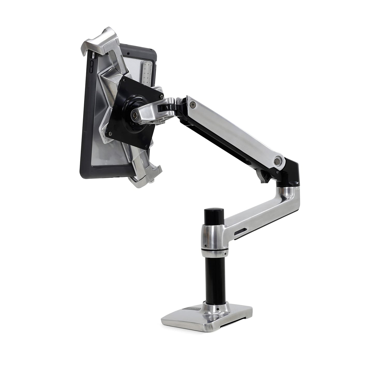 Ergotron - Lockable Tablet Mount - for Notebook and Tablet Screens up to 13 Inches - Add-on for VESA Monitor Arms