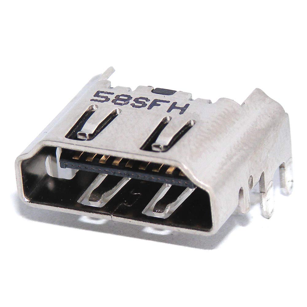 Eieshupug 2PCS Original HDMI Port Socket Interface Connector Replacement for PlayStation 4 PS4 CUH-1001A CUH-1115A