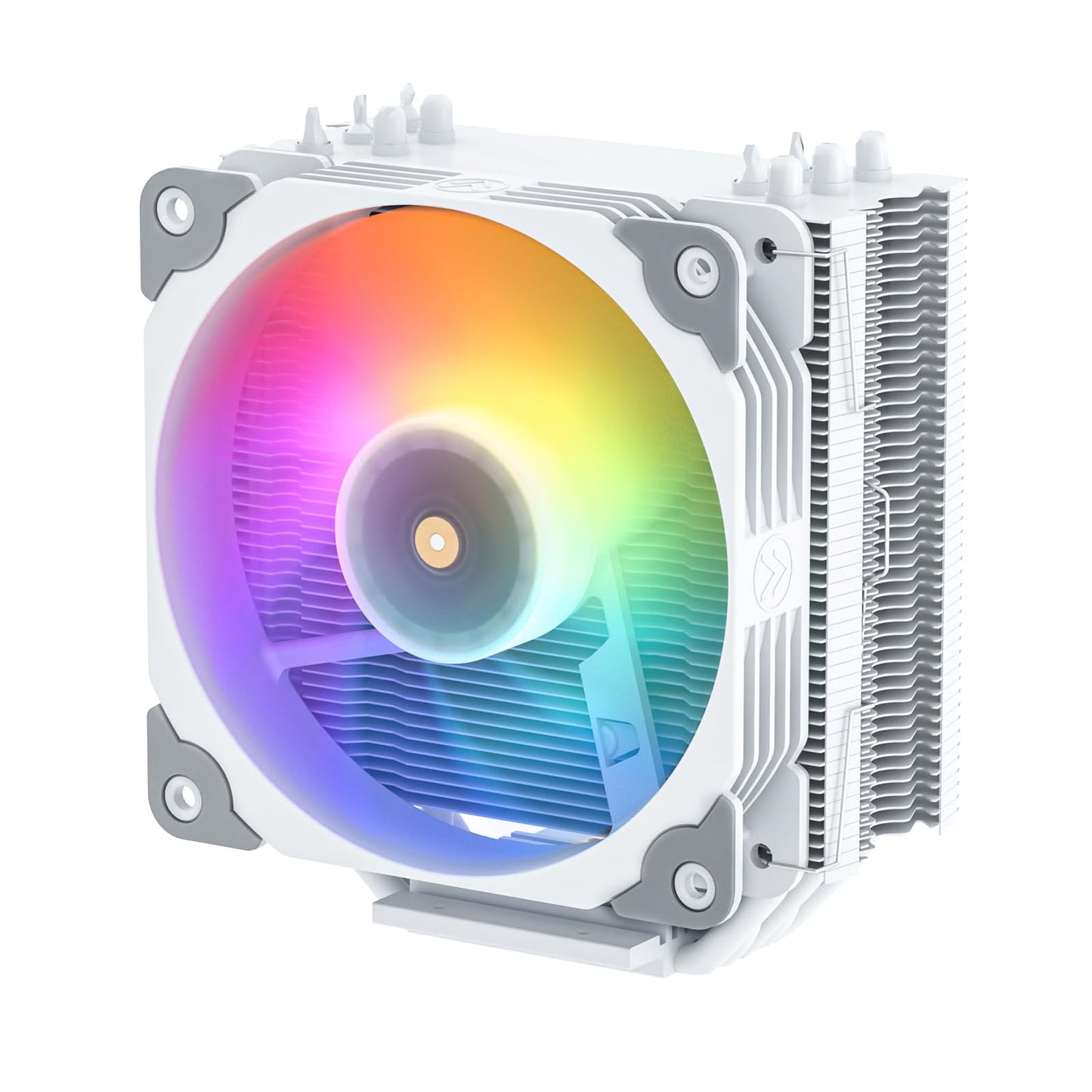 Vetroo V5 CPU Air Cooler with 5 Heat Pipes 120mm FDB PWM Processor Cooling for Intel LGA 1851/1700/1200/115X AMD AM5/AM4, Addressable RGB Lights Sync