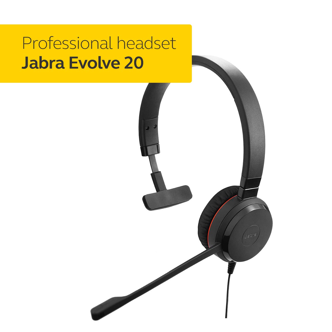 Jabra Evolve 20SE UC Mono Wired Headset