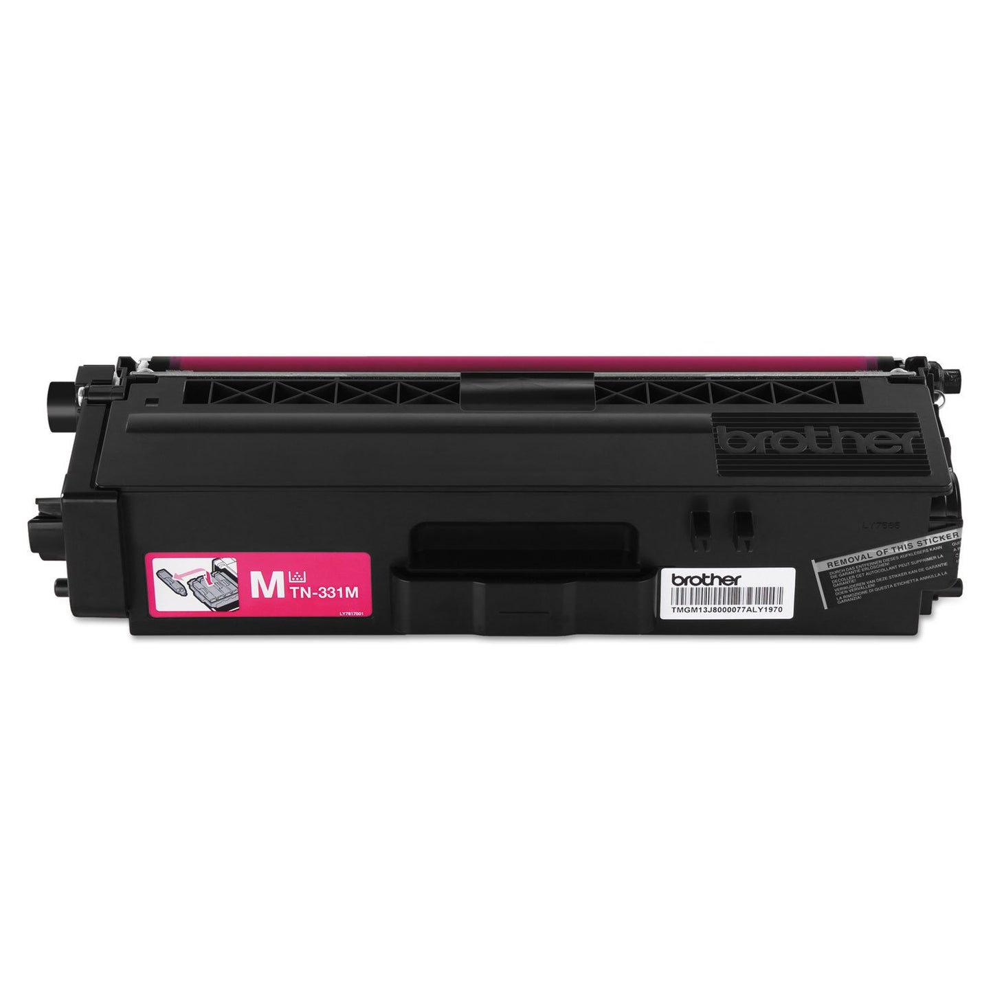 Brother Genuine TN331M Standard-Yield Magenta Toner Cartridge