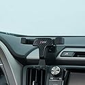 BEERTE Phone Holder fit for Toyota RAV4 2013-2018 Adjustable Air Vent, Car Dashboard Cell Phone Mount Carbon Fiber Pattern Phone Mount fit for Any