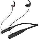 Rythflo Neckband Bluetooth Headphones, ENC IPX7 Sweatproof Sport Earbuds with AI-Enhanced Mic Vibration Call Alert, 50H Playtime Deep Bass Wireless…