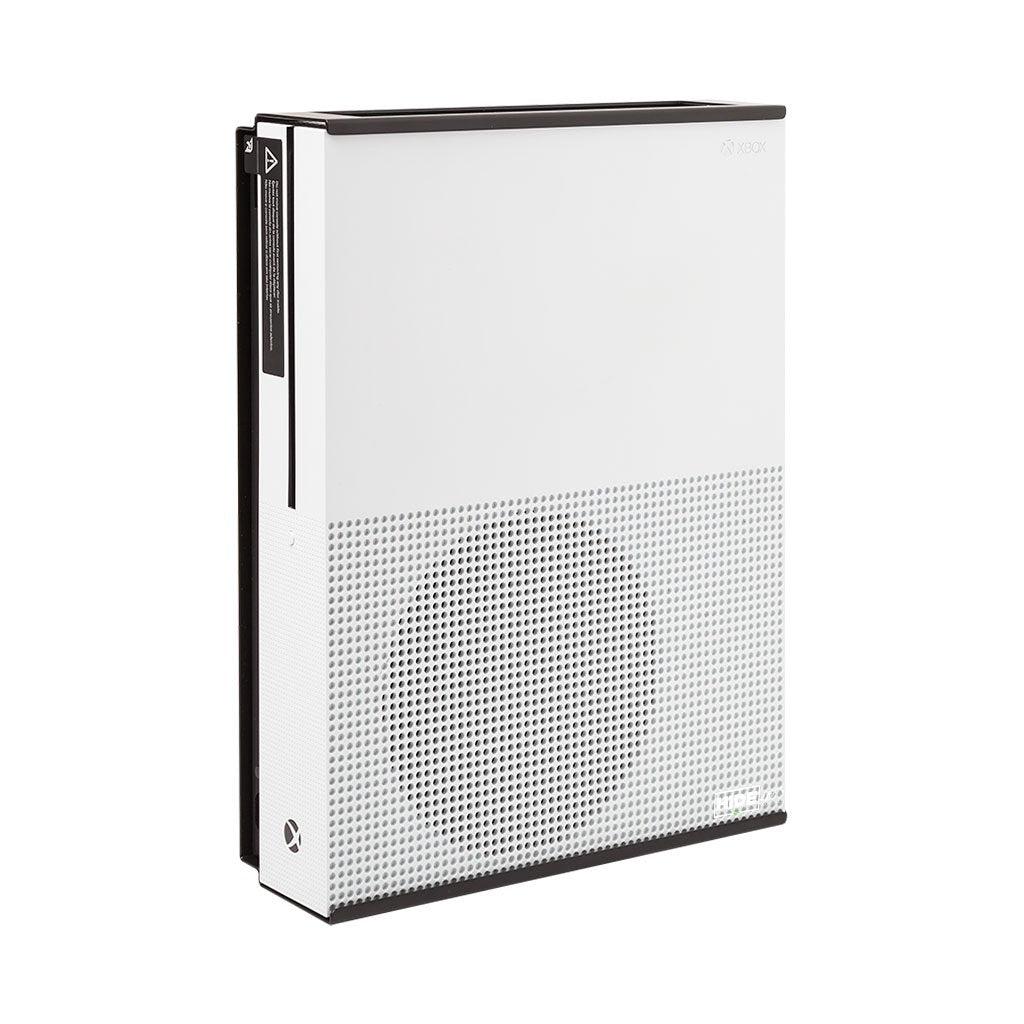 HIDEit Mounts X1S Wall Mount for Xbox One S - Patented in 2019, Made in USA - Steel Mount for Xbox One S to Safely Store Your Xbox One S on Wall Near