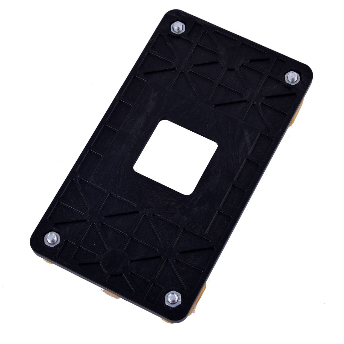 uxcell Plastic Stand Holder BaseAM2 AM2+ AM3 AM3+ FM1 FM2 Socket AMD Fan Bracket Stand Base Yellow
