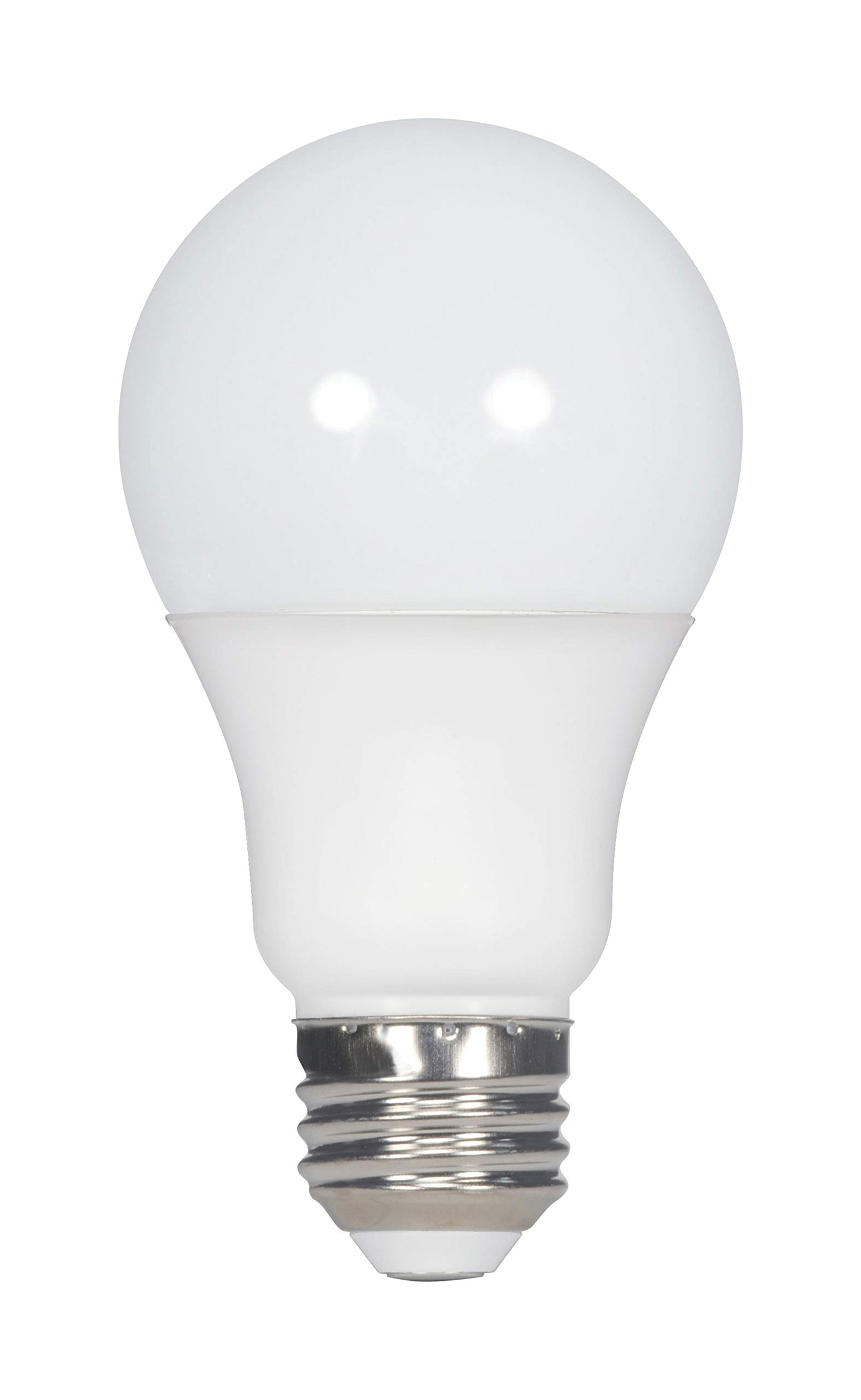 Satco S11410, A19 LED Light Bulbs, 60W Replacement, 3000K, 10-Pack