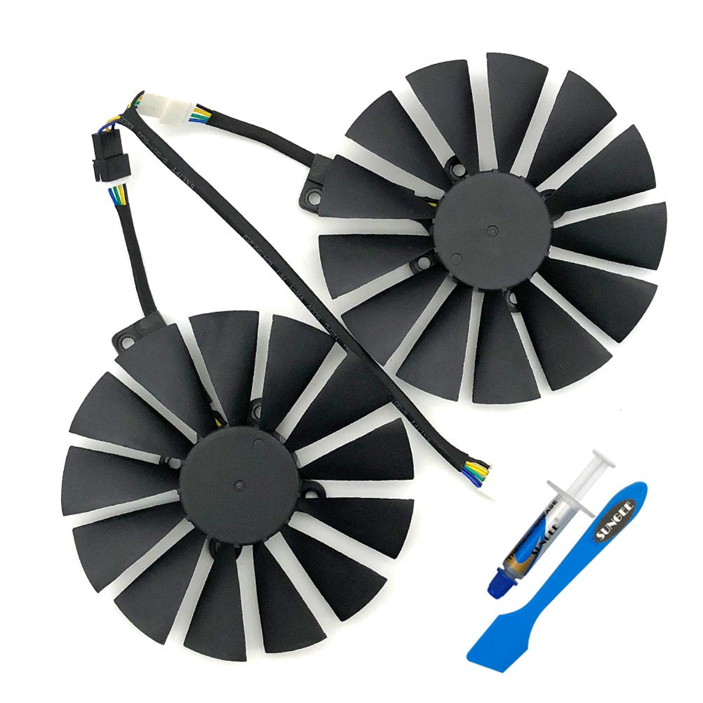 Z.N.Z T129215SM 95mm 12V 0.25AMP Graphics Card Cooling Fan for ASUS ROG Strix GTX 1050 1050Ti RX470 RX570 RX580 Poseidon GTX 1080Ti P11G Gaming